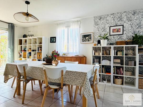 Maison de plain-pied située en impasse à moins de 10 minutes à pied du centre bourg