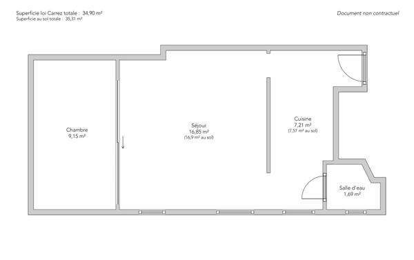 Appartement Paris 3e - PLACE DES VOSGES