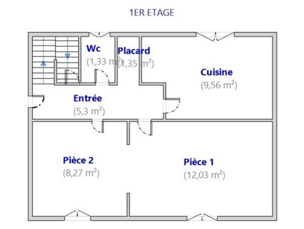 SUCCESSION VACANTE ! Maison à rénover 5 pièces, 3 chambres à Conflans-en-Jarnisy