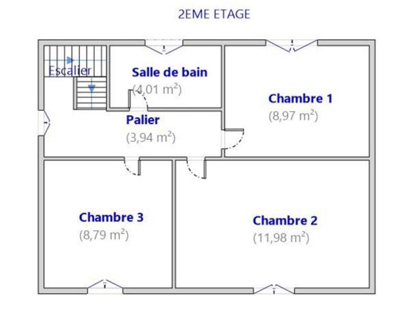 SUCCESSION VACANTE ! Maison à rénover 5 pièces, 3 chambres à Conflans-en-Jarnisy