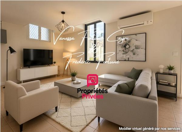NOUVEAUTÉ  MAISON : Échoppe Libournaise de 80 m²