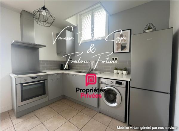 NOUVEAUTÉ  MAISON : Échoppe Libournaise de 80 m²