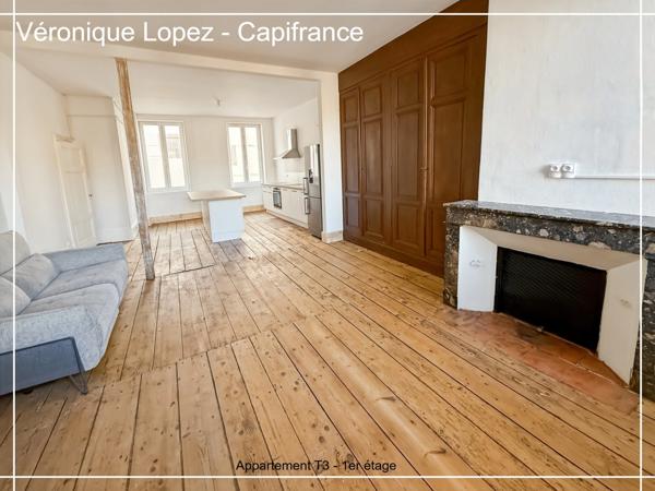 Exclusivité : Agen hyper centre, bel immeuble de caractère en pierre entièrement rénové avec 4 appartements, garage et jardin