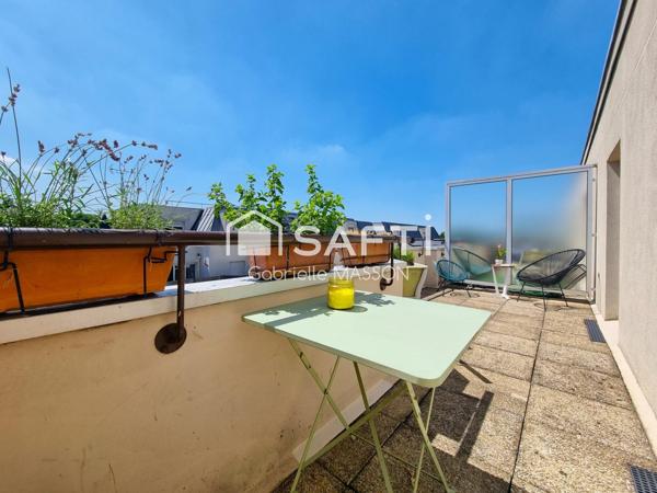 Bel appartement dernier étage avec TERRASSE CAVE et PARKING