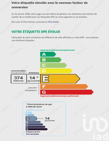 Maison à vendre 2 pièces 35 m² Les Rousses