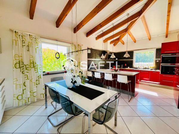 Grande villa 4 faces, 4 chambres