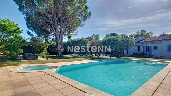 Carpentras 6 pièces, propriété de 164 m² avec piscine, avec terrain arboré et appartement indépendant