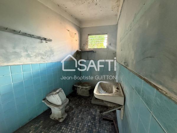 Immeuble dans le bourg local commercial et appartement