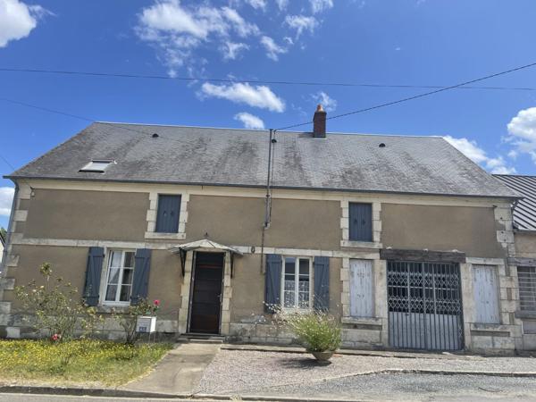 Vente Maison98 m² - 6 Pièces - SAINT BAUDEL (18160)