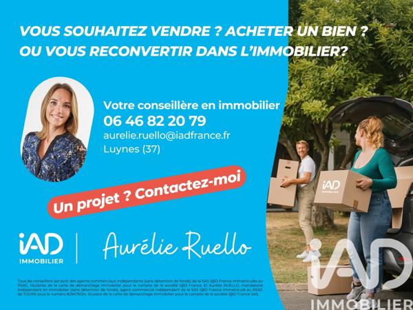 Maison à vendre 6 pièces 124 m² La Membrolle-sur-Choisille