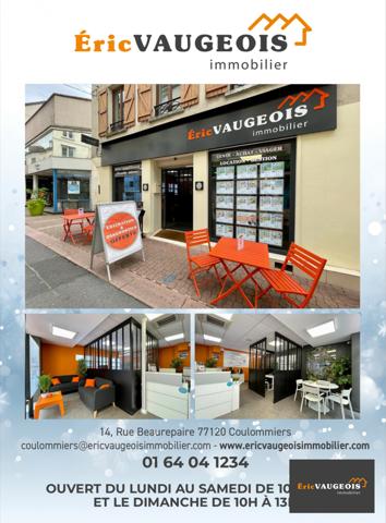 Coulommiers (77120) Appart F4 - 103 m² en RDC. Jardin. Garage à Coulommiers