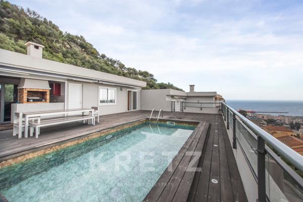Penthouse d'exception avec piscine privée & vue mer - Bastia