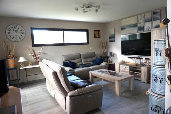 Plain pied de 2014, 3 chambres, 114m²