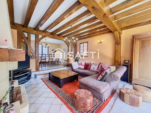 Maison familiale 5 chambres sur sous-sol complet avec environnement privilégié