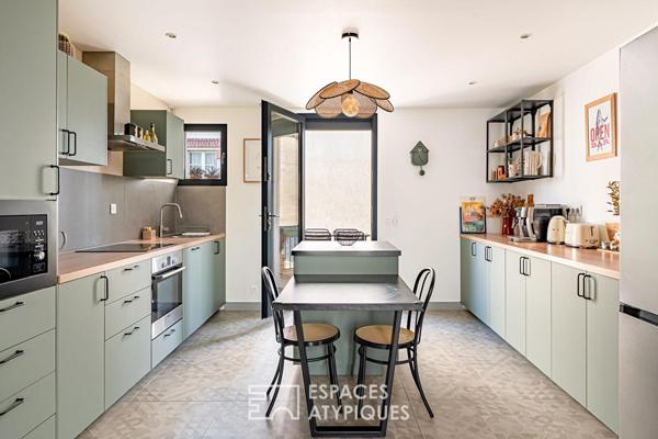 Duplex contemporain avec terrasse entre le centre-ville et la gare de Rueil-Malmaison