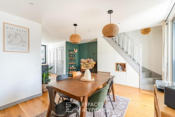 Duplex contemporain avec terrasse entre le centre-ville et la gare de Rueil-Malmaison