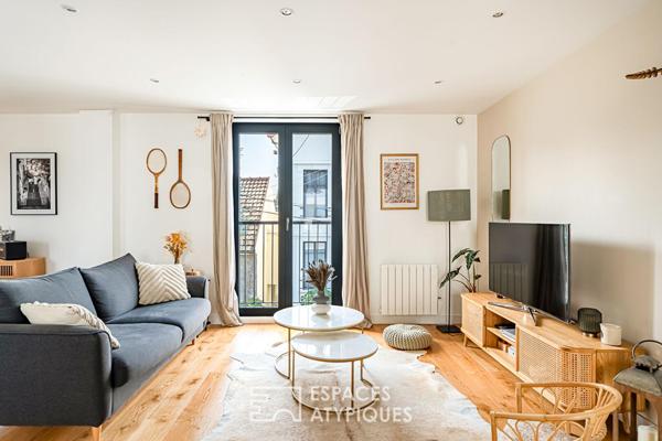 Duplex contemporain avec terrasse entre le centre-ville et la gare de Rueil-Malmaison