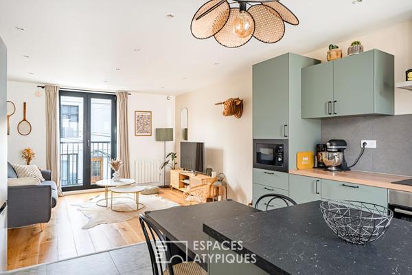 Duplex contemporain avec terrasse entre le centre-ville et la gare de Rueil-Malmaison