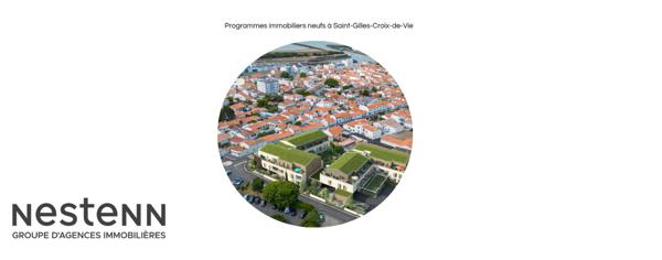 À vendre : Appartement Type 2 Neuf à Saint Gilles Croix de Vie, Centre-ville
