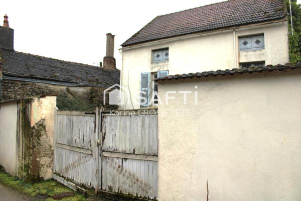Maison de 90m² avec cour fermée de 60m²