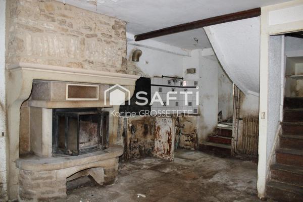 Maison de 90m² avec cour fermée de 60m²