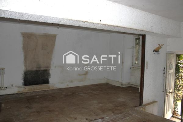 Maison de 90m² avec cour fermée de 60m²