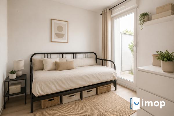 3 pièces avec balcon et parking