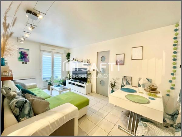 Appartement 3 pièces 57 m² avec jardin, parking et cave