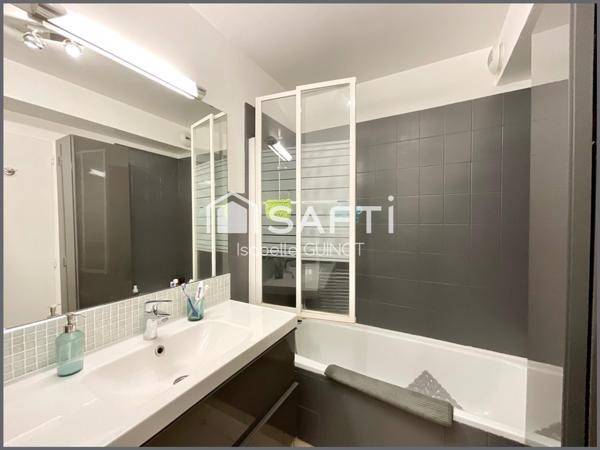 Appartement 3 pièces 57 m² avec jardin, parking et cave