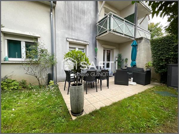 Appartement 3 pièces 57 m² avec jardin, parking et cave