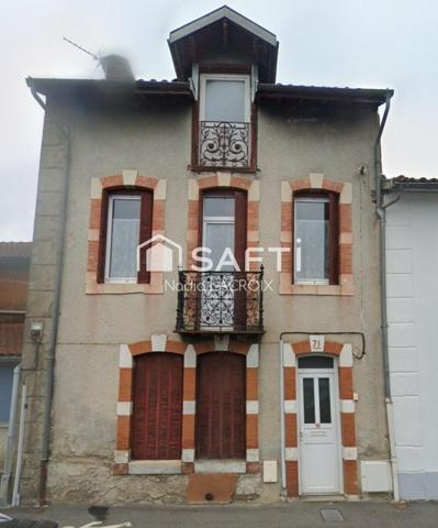 Maison 3 chambres 138 m², jardin.