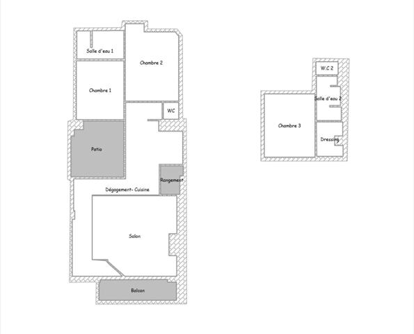Architecture transformée - 2019 - Loft avec patio - Biarritz