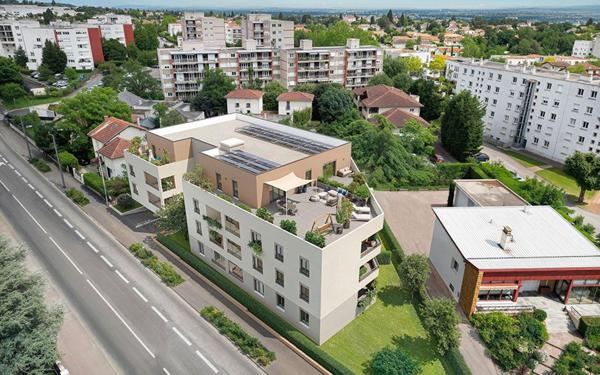 Appartement à vendre    2 pièces • 45,44 m2 Caluire-et-Cuire