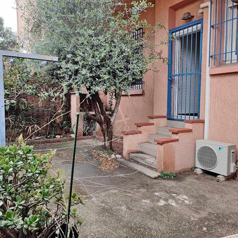 PERPIGNAN APPARTEMENT T2 45m² + Jardin + garage
