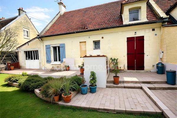 MAISON EN PIERRE FAMILIALE 5 PIECES - SAINT LEU D'ESSERENT (60340) - DPE C - CALME - JARDIN - GARAGE - CAVE - POTENTIEL - PROXIMITE ECOLES, COLLEGE, COMMERCES