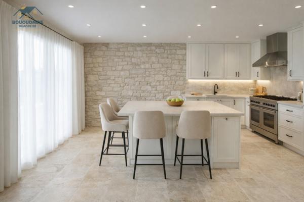 Charmante maison individuelle en pierre avec grand terrain !