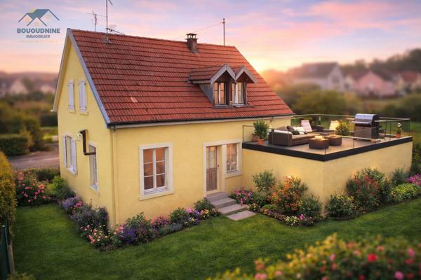 Charmante maison individuelle en pierre avec grand terrain !