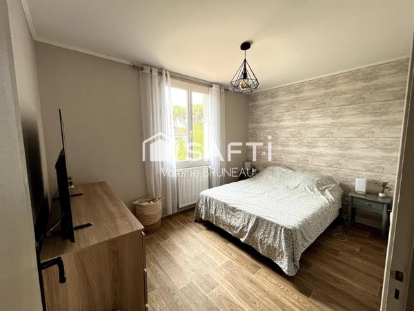 Maison familiale 112m2 / 4 chambres / jardin 366 m2