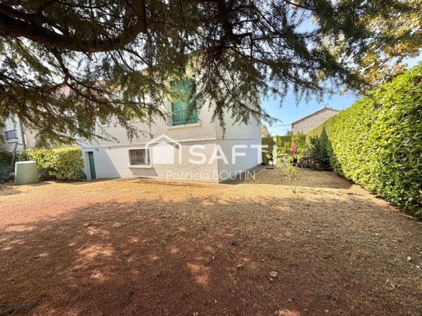PAVILLON 2 CHAMBRES, GARAGE + STUDIO  ET JARDIN A AIFFRES !