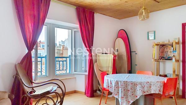 Appartement 2 pièces à vendre au centre-ville des Sables d'Olonne plage commerces à pied