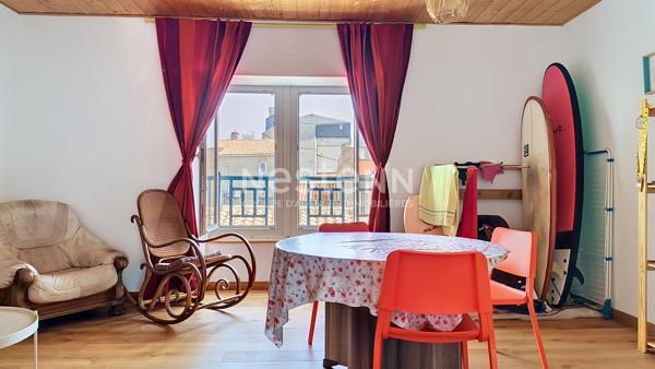 Appartement 2 pièces à vendre au centre-ville des Sables d'Olonne plage commerces à pied