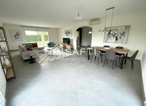 Belle Villa 6 pièces plain-pied 182m² avec garage