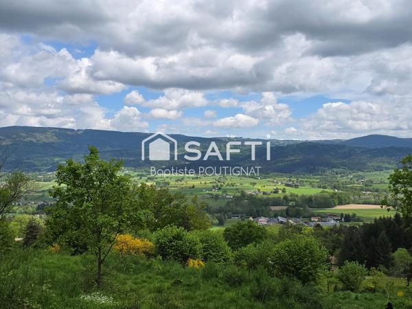 Terrain à bâtir avec vu panoramique