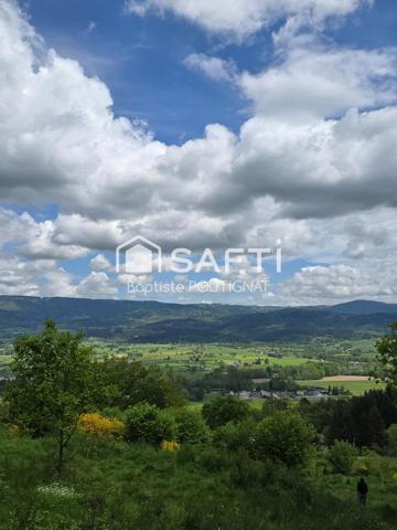 Terrain à bâtir avec vu panoramique