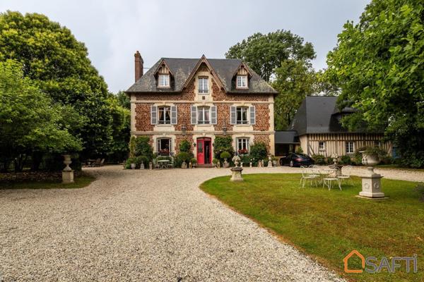 Manoir de 11 pièces, 8 chambres, 5 salles d'eau et 1 salle de bain avec un beau jardin paysager de 2800m2