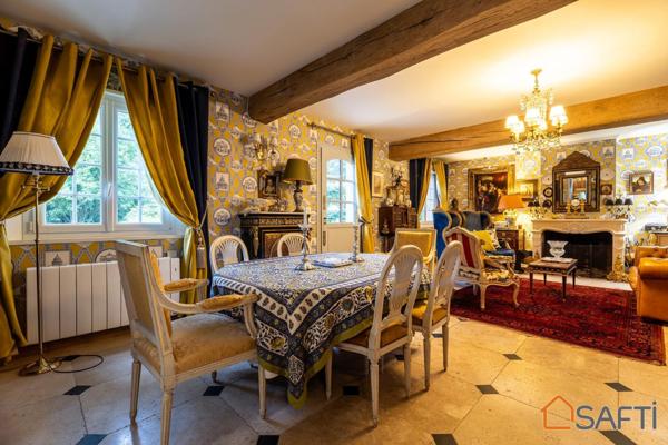 Manoir de 11 pièces, 8 chambres, 5 salles d'eau et 1 salle de bain avec un beau jardin paysager de 2800m2