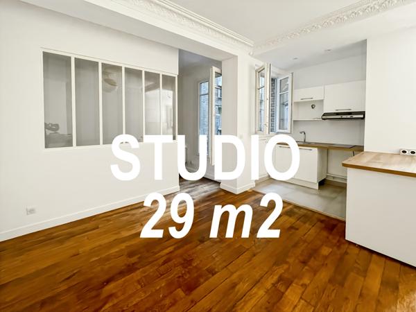 Appartement 1 pièce - 29 m² Exclusivité efficity