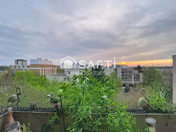 Appartement 57m² lumineux avec balcon vue dégagée