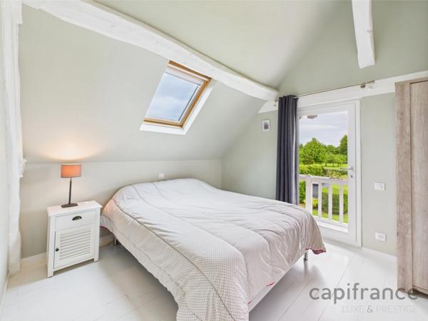 Élégante Maison Normande avec Maison d’Amis, sur les hauteurs de Honfleur