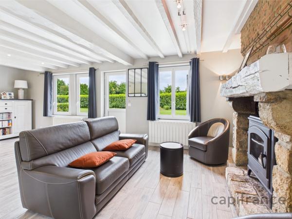 Élégante Maison Normande avec Maison d’Amis, sur les hauteurs de Honfleur